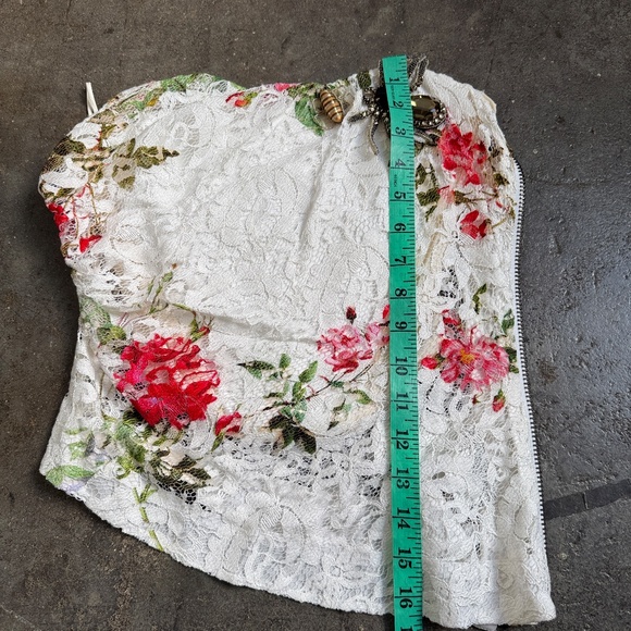 Vivienne Westwood Red Label INSANE S/S 2016 Lotus Flower Lace Corset - Picture 12 of 16